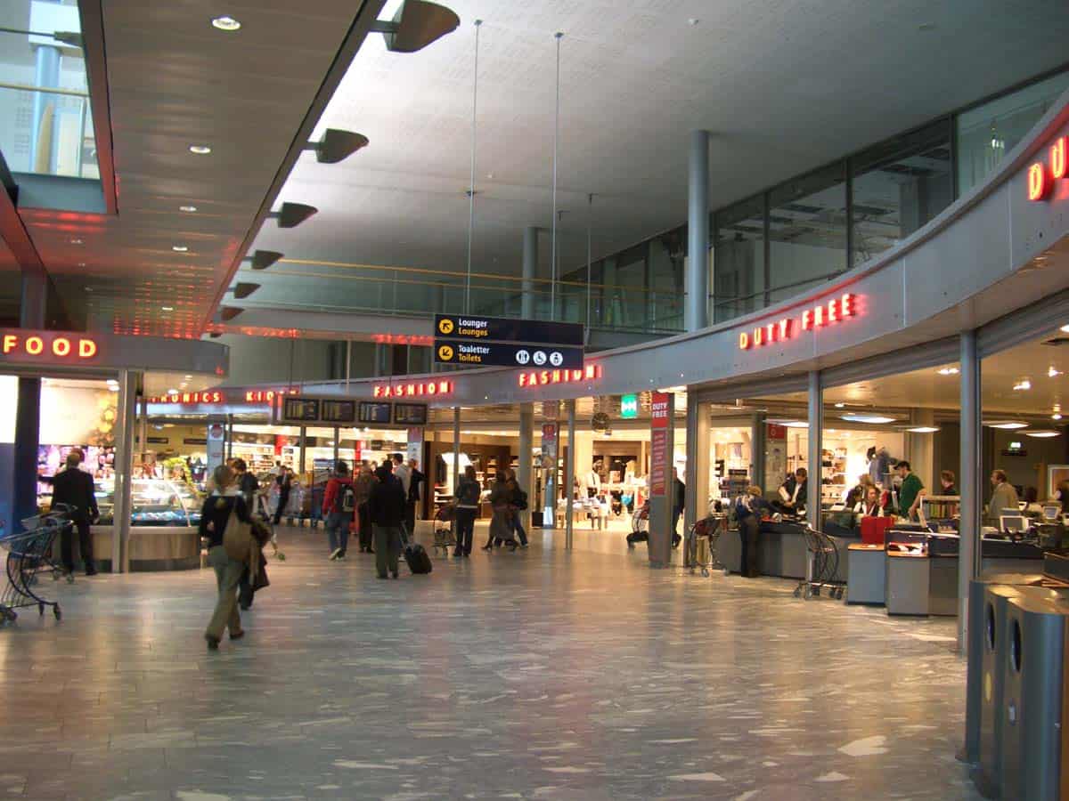 duty free shops in airport