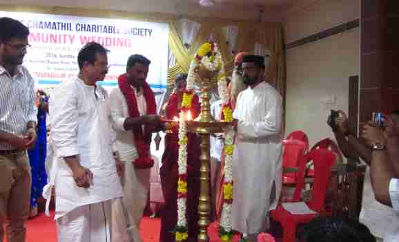 3.Lighting the Lamp by Nishad and Neenu newly wed couples