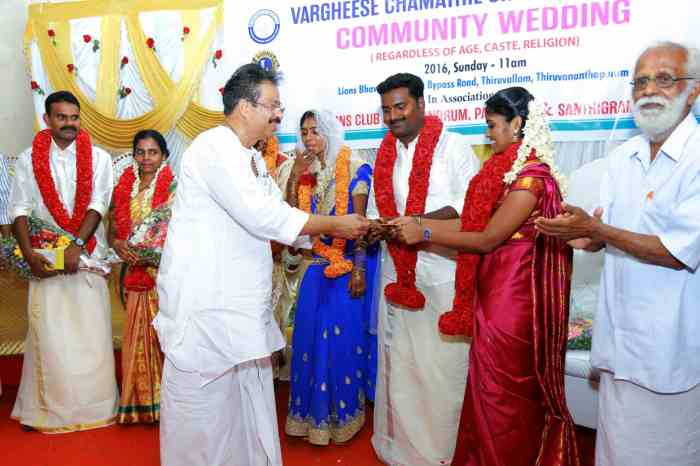 . Varghese Chamathil and R.K.sundaram with Couples