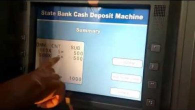 Cash Deposit mechine