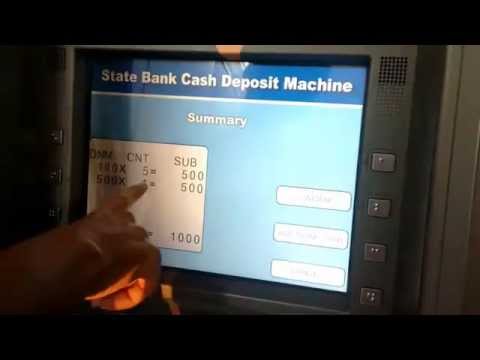 Cash Deposit mechine