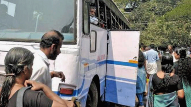 tribal delivery in bus