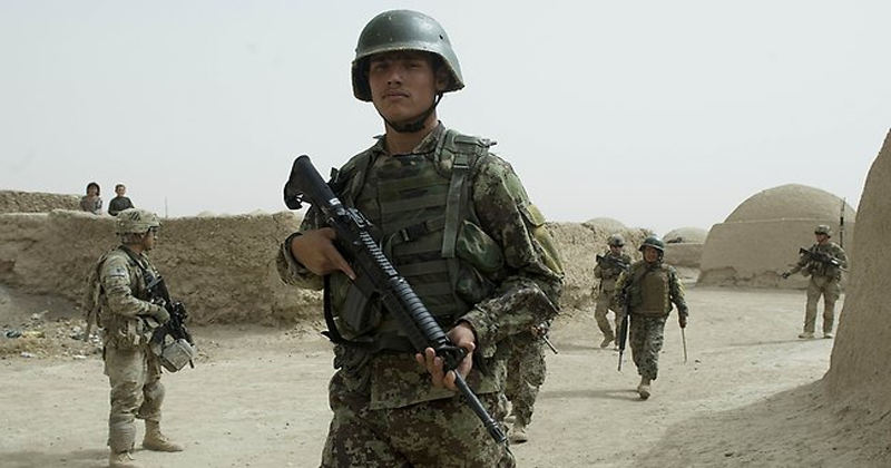 Afghan soldiers dead