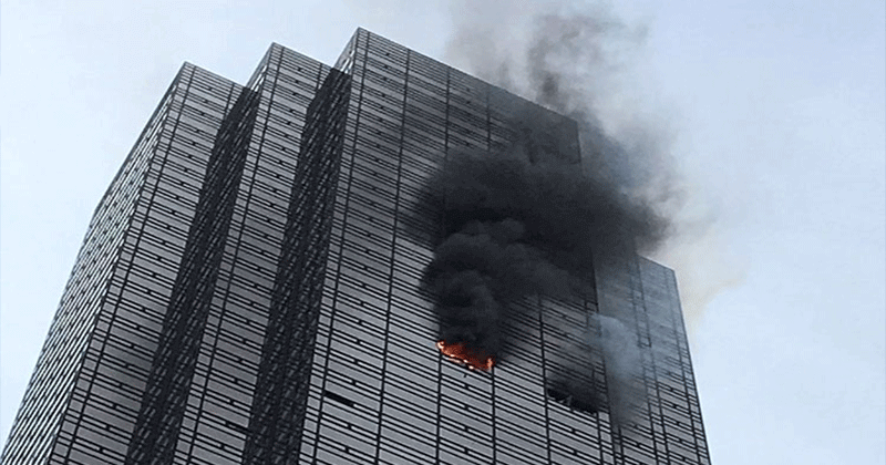 trump tower fire