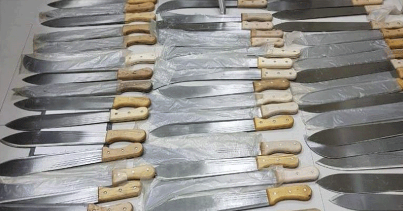 Sharjah white weapons seized