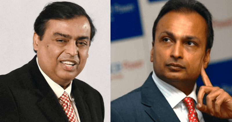 RELIANCE CRISIS AMBANI BROTHERS