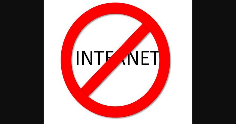 INTERNET SERVICE BANNED