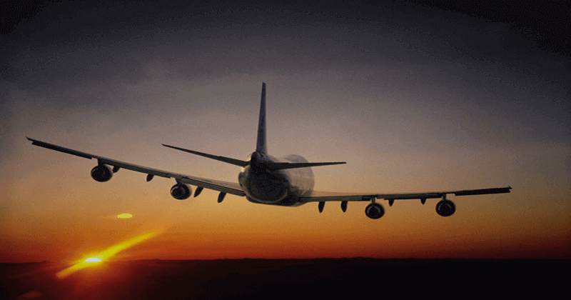 Three Flights Circle in Air as it cannot land