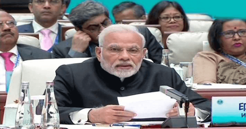 PM Modi emphasises on connectivity among SCO members