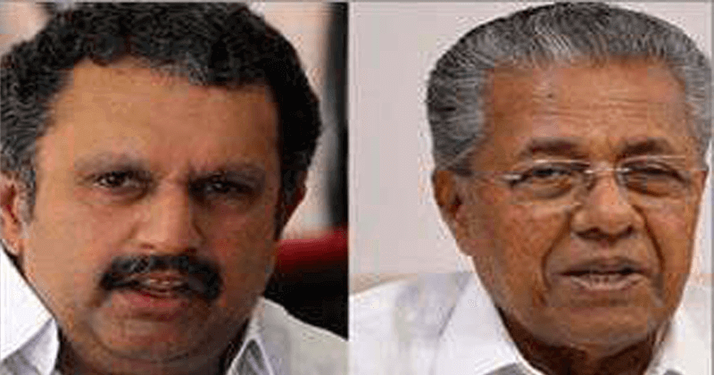 muraleedaran against pinarayi vijayan