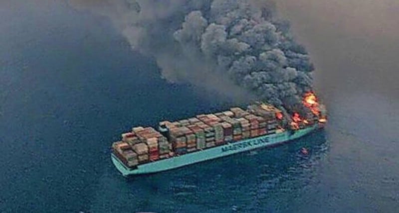 ship fire