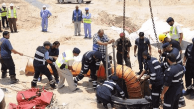 UAE worker met with accident at work site