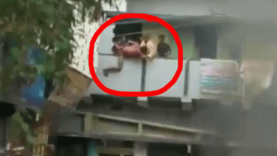 Mob Throws Murder Accused, Cop off Balcony