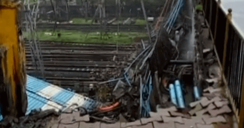 HEAVY RAIN,MUMBAI Bridge Collapse