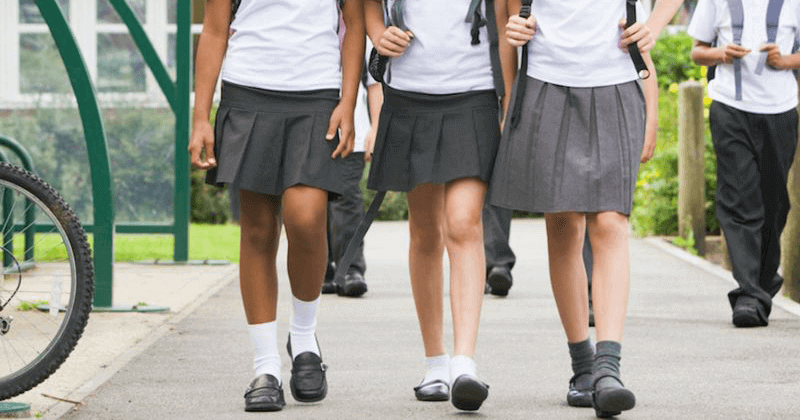 GIRLS HAVE BEEN STOPPED WEARING SKIRTS IN THIS COUNTRY