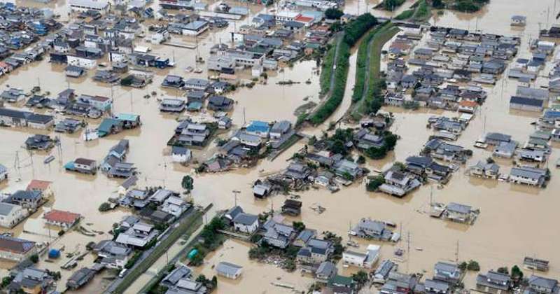 japan rain and flood