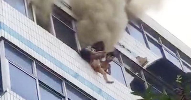 Mom saves her kids from fire by sacrificing her own life