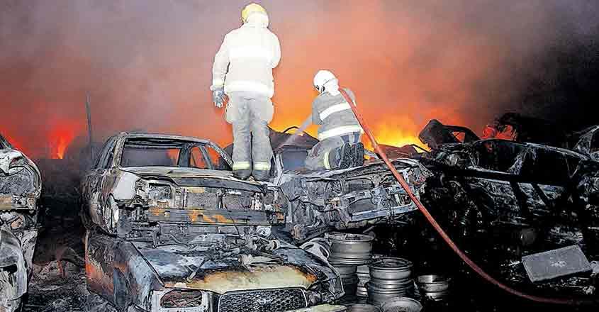 KUWAIT FIRE ACCIDENT