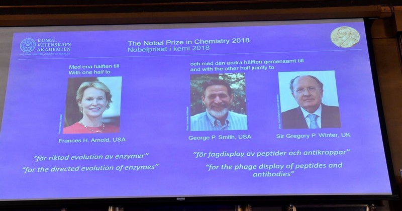 CHEMISTRY NOBEL 2018