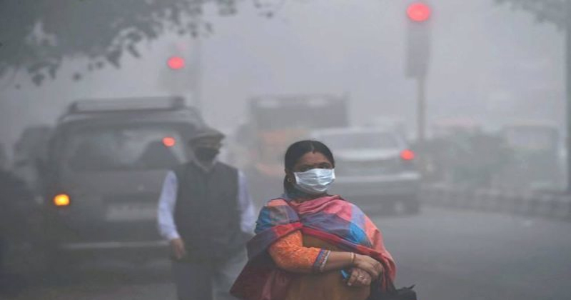 delhi air pollusion