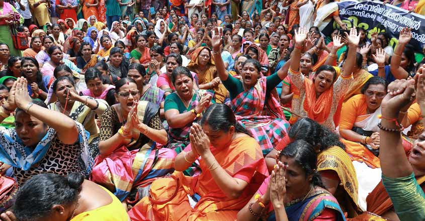 sabarimala-protest