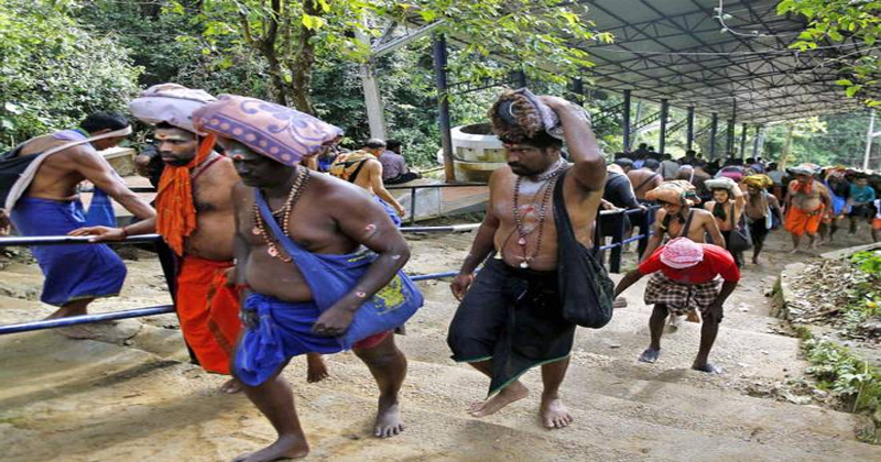 sabarimala pilgrims