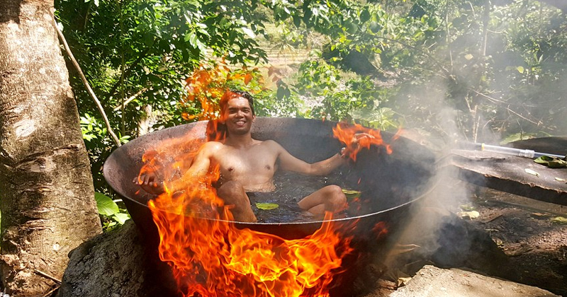 fire bath