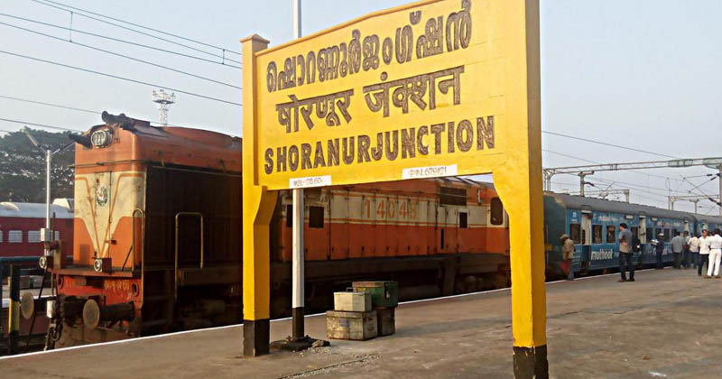 shornoor railway station