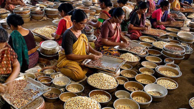 cashew workers