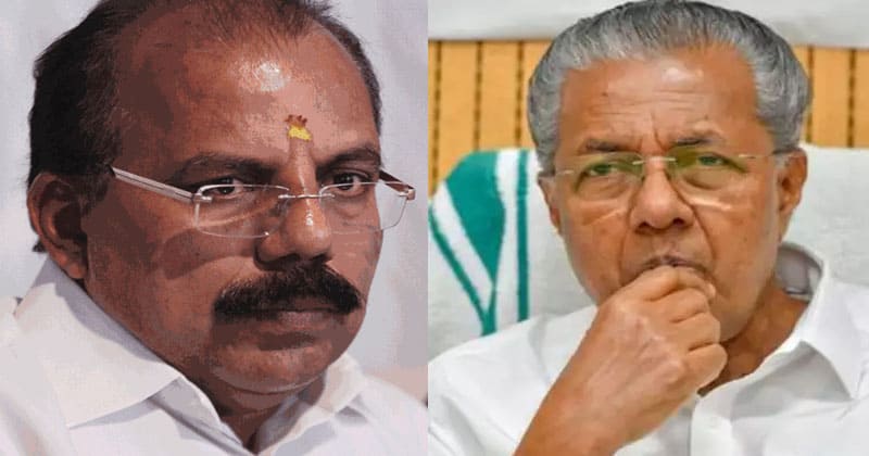 A N Radhakrishnan and pinarayi