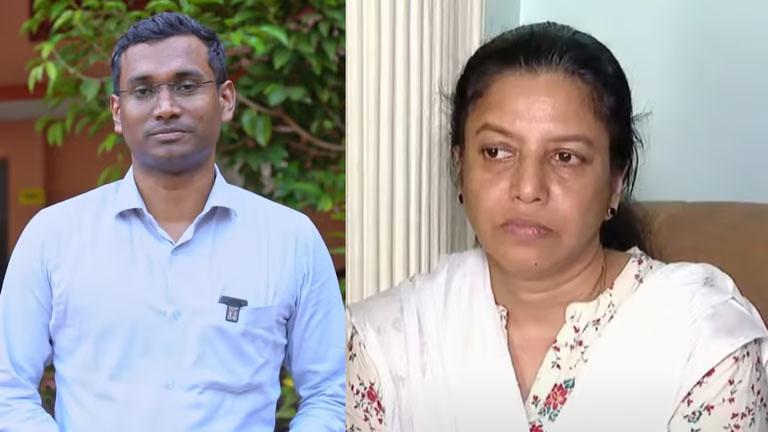 കളക്ടറുടെ മൊഴിയിൽ വിശ്വാസമില്ല: ഭർത്താവിനെ പി.പി ദിവ്യ ആക്ഷേപിക്കുമ്പോൾ കളക്ടർ ചിരിയോടെ ഇരുന്നു: നവീൻ ബാബുവിന്റെ ഭാര്യ